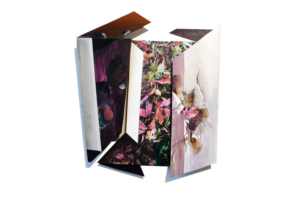 T - PRUNUS2011. 82 x 74 x 10 cm (Mixta/madera)