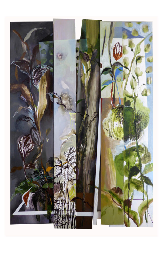 LUZ DE SOMBRA  190 cm x 130 cm  técnica mixta sobre madera    2015