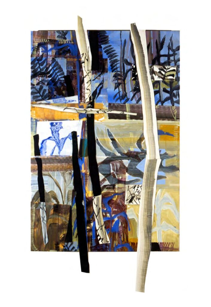 CIPRESES DORMIDOS2000. 231cm x 200 cm (Mixta/madera)