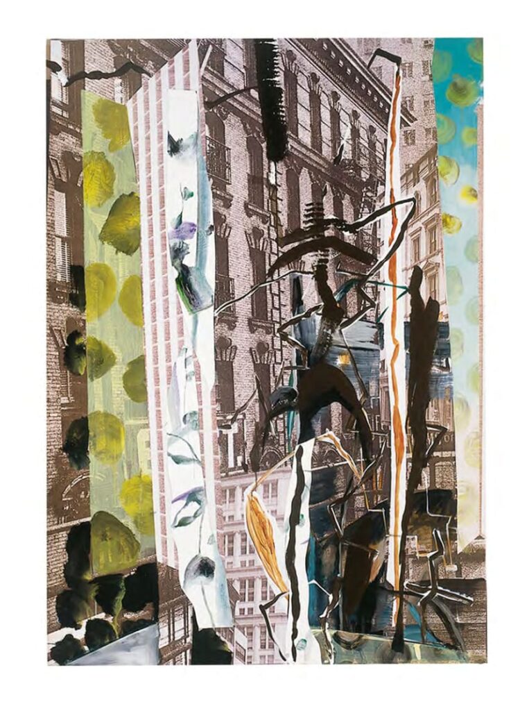 VERDE Y CRISTAL (SERIE)2004. 170 x 120 cm (Mixta/lienzo)